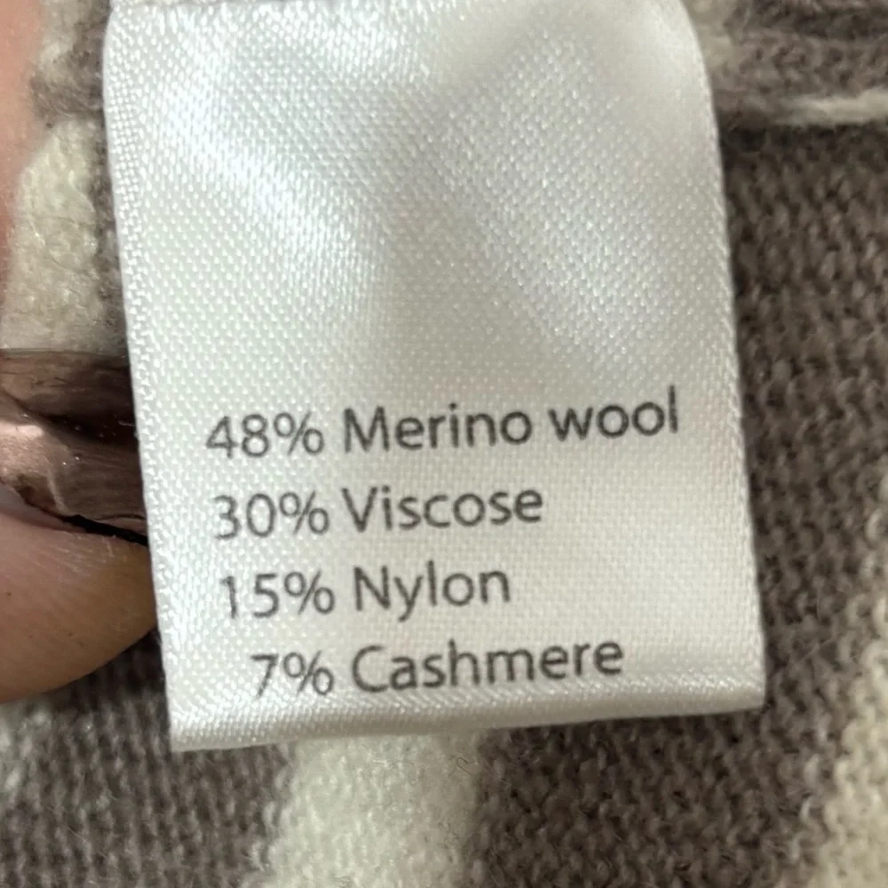 Benedetta B Merino Wool‎ Cashmere Striped Sweater | M